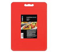 Chef Aid Large Red Poly Chopping Board, Multipurpose Anti-Slip Surface, Easy Clean and Dishwasher Safe with Handle, 40 x 30cm Other Colour Options Available.