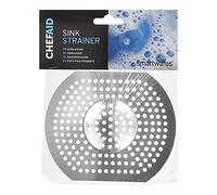 Chef Aid Large Sink Strainer, Kitchen Sink Strianer for catching foodwaste and Prevent Drain blockages