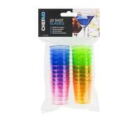 Chef Aid Shot Glasses, Multi-colour, 18 x 11.5 x 4 cm