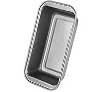 Chef Aid Non-Stick 2lb Loaf Tin, 900g Rectangular Bread pan, 21cm x 11cm x 7cm. Ideal for Bread, Loaves, Cakes and Bakes. Dishwasher, Fridge and Freezer Safe, Grey