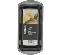Chef Aid Non-Stick 450 g Rectangular Bread pan 18.5 x 9 x 6 cm Ideal for Bread, Loaves, Cakes and Pastries Dishwasher, Refrigerator and Freezer Safe, Black