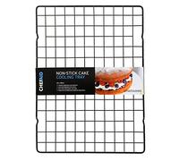 Chef Aid Non-Stick Cake Cooling Tray Measuring 25cm x 35cm, Perfect for Cooling Fresh Baked Cakes, Cookies and savouries, Dishwasher and Oven Safe at Moderate tempertures Moderate tempertures