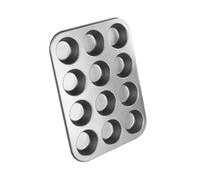Chef Aid Non-stick Muffin Pan - Non Stick Tray Cup 12 Cupcake 10e10286 - non stick muffin tray cup chef aid 12 cupcake 10e10286
