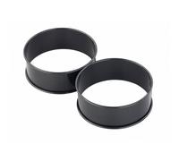 Chef Aid Non Stick Poachette Rings Pack of 2 in Silver Chef Aid Silver