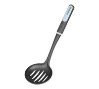 Chef Aid Nylon Skimmer Slotted Skimmer for Draining Food, Lightweight & Durable, Soft Grip Handle with Hanging Loop