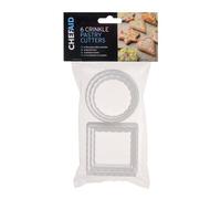 Chef Aid Pastry Cutters (Pack of 6) in White Chef Aid White