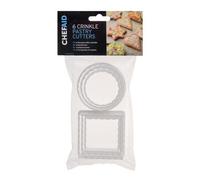 Chef Aid Pastry Cutters (Pack Of 6) White (One Size)