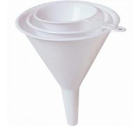 Chef Aid Plastic Funnel (Pack Of 3) White (One Size)