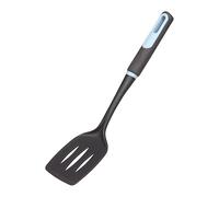Chef Aid Slotted Turner, Nylon Spatula with Soft Grip Handle, Lightweight & Durable, Ideal for Flipping, Stirring & Draining, Safe for Non-Stick Cookware