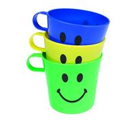 Chef Aid Smiley Face Cups, 3 Piece Set