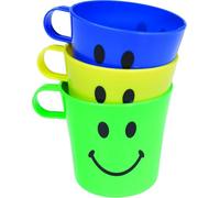 CHEFAID Smiley Face Cups - 3 Piece Set