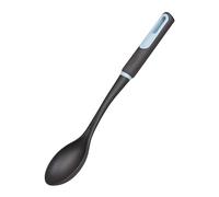 Chef Aid Solid Spoon, Nylon Cooking Spoon with Soft Grip Handle, Lightweight & Durable, Ideal for Stirring, Serving & Cooking, Dishwasher Safe