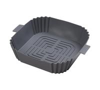 Chef Aid Square AirFryer Liner, Measures 19cm X 18cm X 5cm with grooved base ...