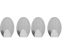 Chef Aid Stainless Steel Self Adhesive Hooks (Pack of 2)