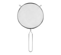 Chef Aid 16cm Long Handled Metal Sieve, Kitchen Essential Tool and Ideal for Straining, draining, Washing and Wide Range of Foods, with a fine mesh for Ease of use