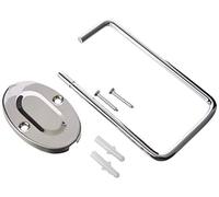 CHEFAID Toilet Roll Holder – Die Cast – Silver