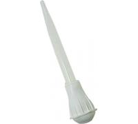 Traditional Basting Spoon Kitchen Gadget, BPA-Free, Measurements, White Color