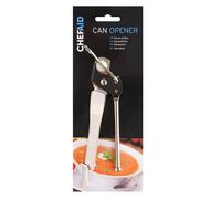 Chef Aid Traditional Design Can Opener with Butterfly Twist, Everyday Basic with intergrated Bottle Opener