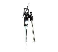 Chef Aid Traditional Design Can Opener with Butterfly Twist, Everyday Basic with intergrated Bottle Opener