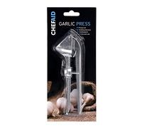 Chef Aid Traditional Garlic Press with Cherry/Olive Stoner