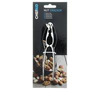 CHEFAID Nutcracker – Traditional Heavy-Duty Stainless Steel with Curved Grip Handle