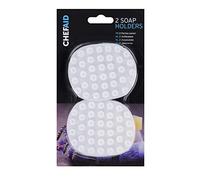 Chef Aid White Plastic Soap Holders