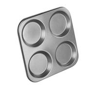 Chef Aid Yorkshire Pudding Pan, Large 4 Cup Non-Stick Tray 23.6CM x 23.6CM Diameter Perfect for Sunday Roasts