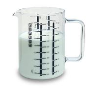 Chef And Measuring Jug From Borosilicate Glass with Handle And Skala
