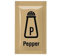 Chef Approved - Black Pepper Sachets - 1 x 2000 (Pack of 2)