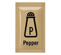 Chef Approved - Black Pepper Sachets - 1 x 2000 (Pack of 4)