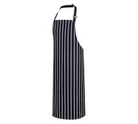 Portwest Butchers Apron Navy / White One Size
