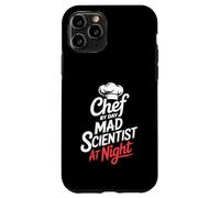 Chef By Day Mad Scientist At Night Molecular Gastronomy Case for iPhone 11 Pro