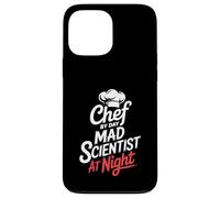 Chef By Day Mad Scientist At Night Molecular Gastronomy Case for iPhone 13 Pro Max