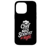 Chef By Day Mad Scientist At Night Molecular Gastronomy Case for iPhone 14 Pro Max