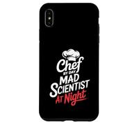 Chef By Day Mad Scientist At Night Molecular Gastronomy Case for iPhone XS Max