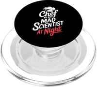 Chef By Day Mad Scientist At Night Molecular Gastronomy PopSockets PopGrip for MagSafe