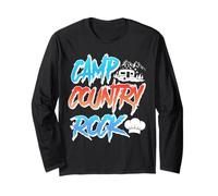Chef Camp Country Rock Funny Camp Cooks Long Sleeve T-Shirt