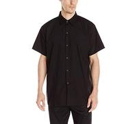 Chef Code Men's Kitchen Basic Cook Shirt, Black, XXL