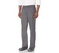 Chef Code Unisex's Chefs Pants, Charcoal Heather, X-Large