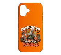 Chef Cook Halloween Cooking Up Something Wicked Restaurant Case for iPhone 16