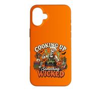 Chef Cook Halloween Cooking Up Something Wicked Restaurant Case for iPhone 16 Plus