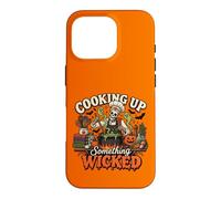 Chef Cook Halloween Cooking Up Something Wicked Restaurant Case for iPhone 16 Pro