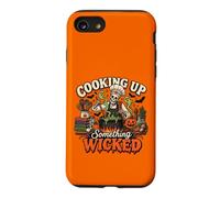 Chef Cook Halloween Cooking Up Something Wicked Restaurant Case for iPhone SE (2020) / 7/8
