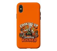 Chef Cook Halloween Cooking Up Something Wicked Restaurant Case for iPhone X/XS