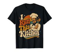 Chef Cook Kitchen Catering Retro Vintage T-Shirt