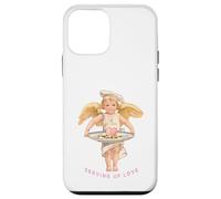 Chef Cook Valentine SERVING UP LOVE Cupid Arrow Cherub Angel Case for iPhone 12 mini