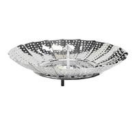 Chef Craft 100% Stainless Steel Steamer Basket, 6-Inch Expands to 9.5-Inch