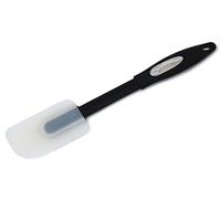 Chef Craft 21214 1-Piece High Temperature Silicone Spatula, Black Handle with Clear Spatula, 12-1/4-Inch