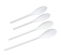 Chef Craft 4-Piece Poly Spoon Set, White