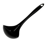 Chef Craft Basic Melamine Cooking Ladle, 10.5 inch, Black